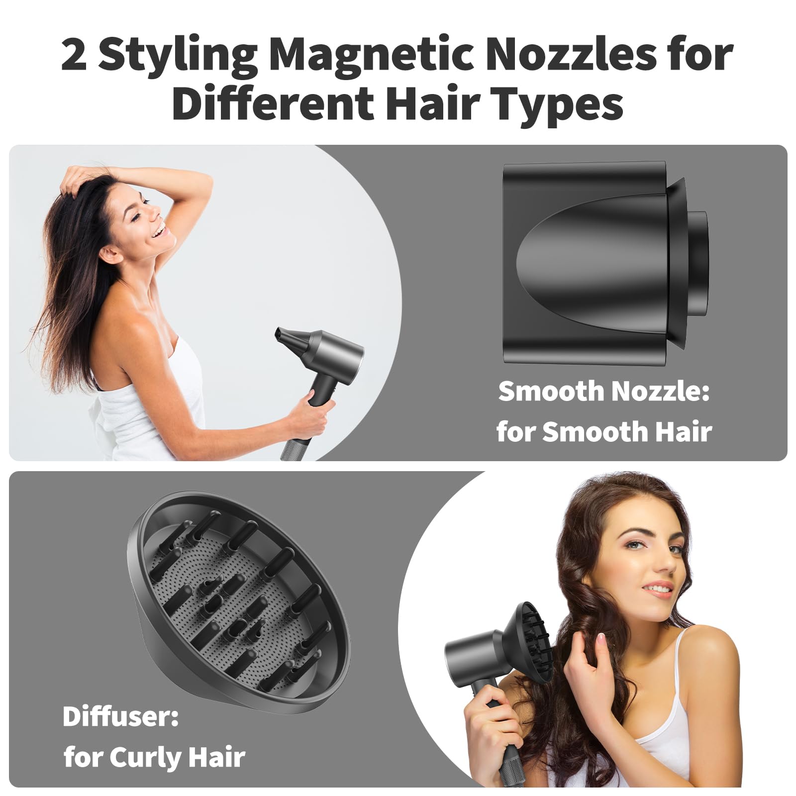 Amazon.com : Hair Dryer - 110,000 RPM Professional Hair Dryer with